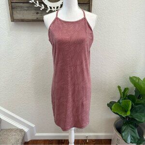 Kuhl pink stretch knit‎ activewear summer dress ladies L